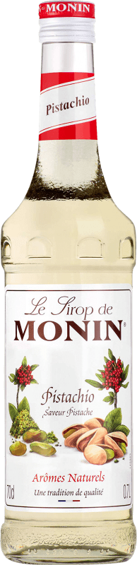 17,95 € 免费送货 | Schnapp Monin Sirope Pistacho Pistachio Pistache 法国 瓶子 70 cl 不含酒精