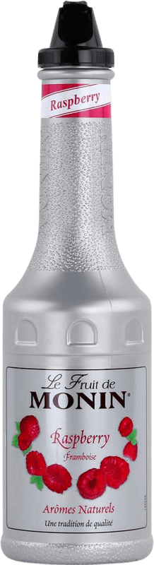 25,95 € Бесплатная доставка | Schnapp Monin Puré Frambuesa Raspberry Франция бутылка 1 L Без алкоголя