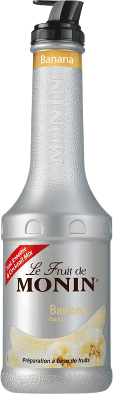 27,95 € Envío gratis | Puré de Frutas para Cóctel Monin Francia 1 L Banana Sin Alcohol