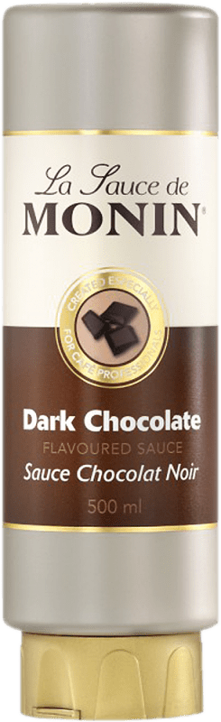 10,95 € Envoi gratuit | Schnapp Monin Crema Sauce Dark Chocolate France Bouteille Medium 50 cl Sans Alcool