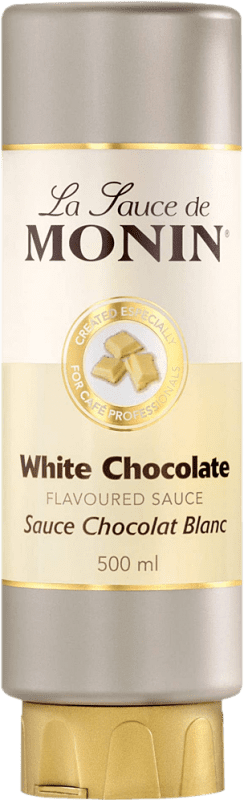 13,95 € Envoi gratuit | Schnaps Monin Sauce Crema — Crème France Bouteille Medium 50 cl White Chocolate — Chocolat Blanc Sans Alcool