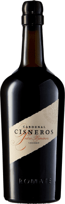 44,95 € Free Shipping | Fortified wine Sánchez Romate Cardenal Cisneros P.X. D.O. Manzanilla-Sanlúcar de Barrameda Andalucía y Extremadura Spain Pedro Ximénez Bottle 75 cl