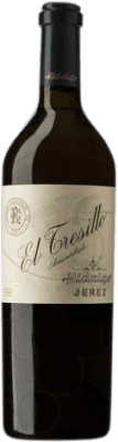 38,95 € Free Shipping | Fortified wine El Tresillo Amontillado D.O. Manzanilla-Sanlúcar de Barrameda Andalucía y Extremadura Spain Palomino Fino Bottle 75 cl