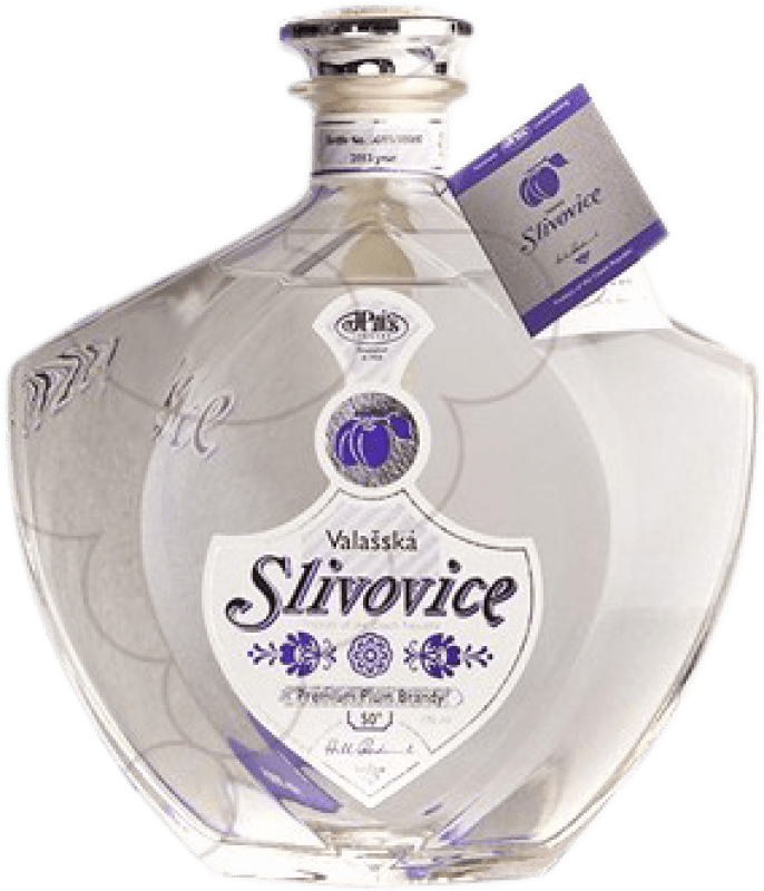 32,95 € Spedizione Gratuita | Grappa Orujo Hill's Slivovice Valasska Repubblica Ceca 70 cl