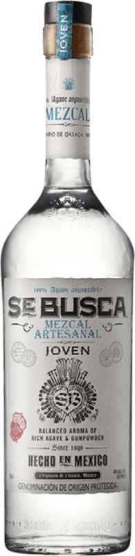 56,95 € Envio grátis | Mezcal Se Busca Jovem México 70 cl