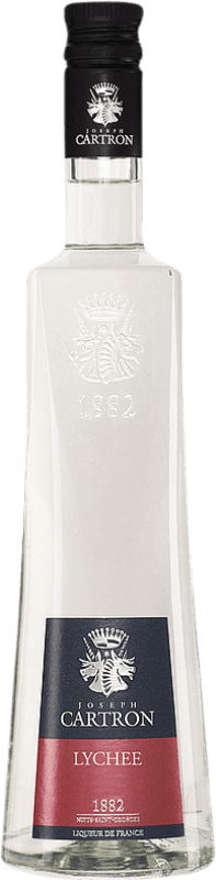 16,95 € Envío gratis | Licores Joseph Cartron Lychee Francia Botella 70 cl