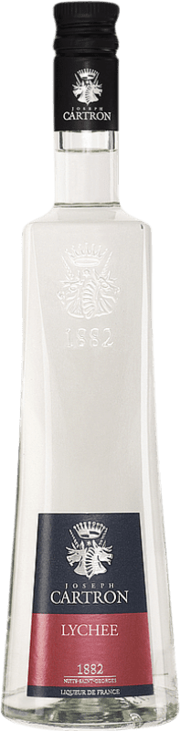 16,95 € Kostenloser Versand | Liköre Joseph Cartron Lychee Frankreich Flasche 70 cl