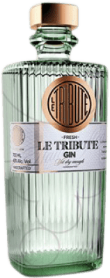5,95 € Kostenloser Versand | Gin MG Le Tribute Gin Spanien Miniaturflasche 5 cl