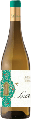 6,95 € Envío gratis | Vino Blanco Pagos del Camino Loriñón D.O.Ca. Rioja La Rioja España Garnacha, Viura 75 cl