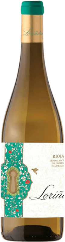13,95 € Envio grátis | Vinho branco Pagos del Camino Loriñón Blanco D.O.Ca. Rioja La Rioja Espanha Viura, Grenache Branca Garrafa 75 cl