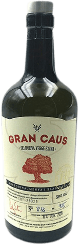 15,95 € Envío gratis | Aceite de Oliva Can Ràfols Gran Caus España Botella Medium 50 cl