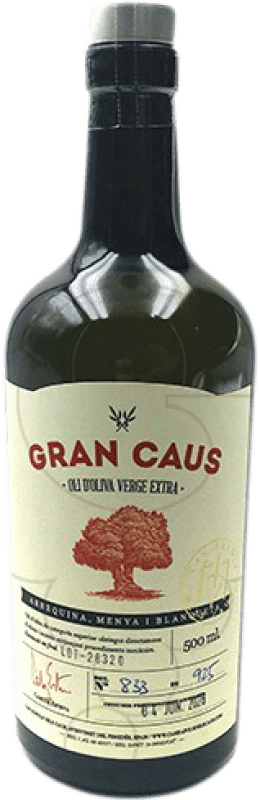 15,95 € Envio grátis | Azeite de Oliva Can Ràfols Gran Caus AOVE Virgem Extra Espanha Garrafa Medium 50 cl