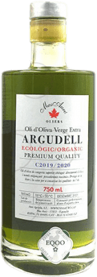 19,95 € Envío gratis | Aceite de Oliva Mas Auró Virgen Extra Ecológico Organic D.O. Empordà Cataluña España Argudell Botella 70 cl