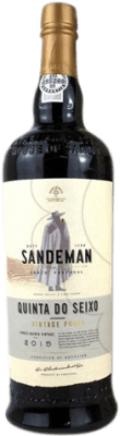 1 189,95 € Envio grátis | Vinho Generoso Fortificado Sandeman Porto Quinta do Seixo I.G. Porto Douro Portugal Tempranillo, Touriga Franca, Touriga Nacional, Tinta Amarela, Tinta Cão, Tinta Barroca 75 cl