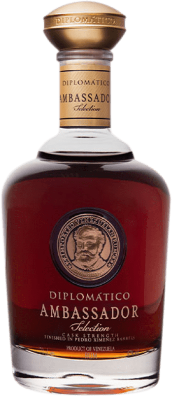 254,95 € Kostenloser Versand | Rum Diplomático Ambassador Extra Añejo Venezuela Flasche 70 cl