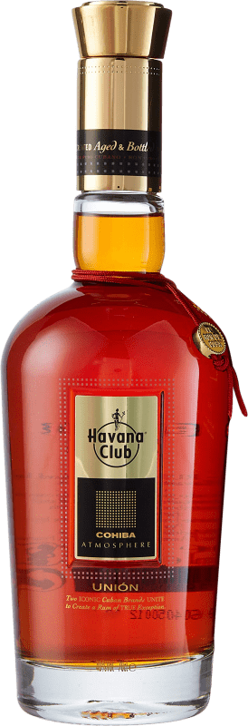 461,95 € Envio grátis | Rum Havana Club Cohiba Union Extra Añejo Cuba Garrafa 70 cl