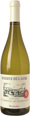 9,95 € 送料無料 | 白ワイン Brotte Reserve de l'Aube Blanc 予約 フランス Chardonnay, Sauvignon White ボトル 75 cl