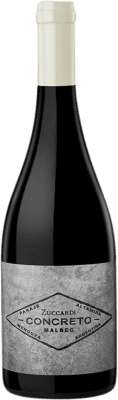 51,95 € Envío gratis | Vino Tinto Zuccardi Concreto I.G. Mendoza Mendoza Argentina Malbec 75 cl
