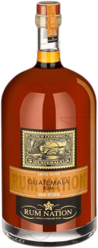 219,95 € Envoi gratuit | Rhum Rum Nation Guatemala XA Extra Añejo — Extra Vieux, Grande Réserve Guatemala Bouteille Réhoboram 4,5 L
