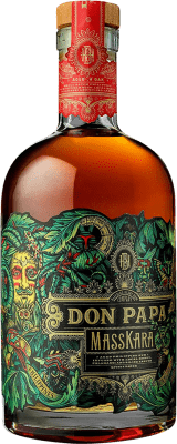 43,95 € Envío gratis | Ron Don Papa Rum Masskara Extra Añejo Filipinas Botella 70 cl
