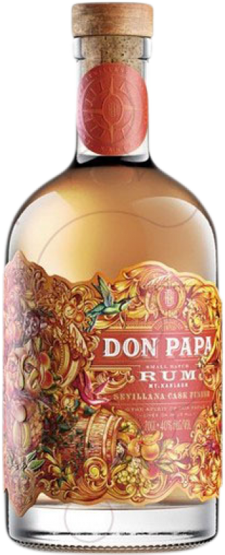 516,95 € Spedizione Gratuita | Rum Don Papa Rum Sevillana Cask Finish — Affinato in Botte XA Extra Añejo — Extra Invecchiato Filippine 70 cl