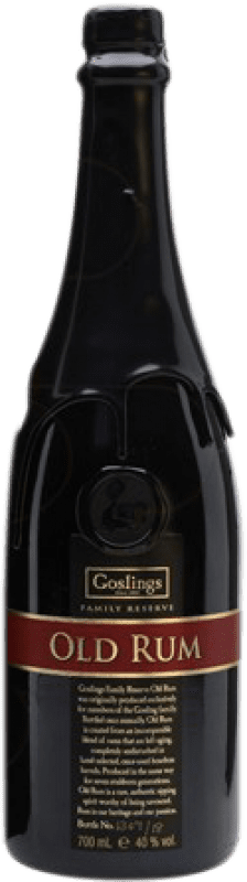 69,95 € Free Shipping | Rum Gosling's Family Reserve Old Rum Extra Añejo Reserve Bermuda Bottle 70 cl