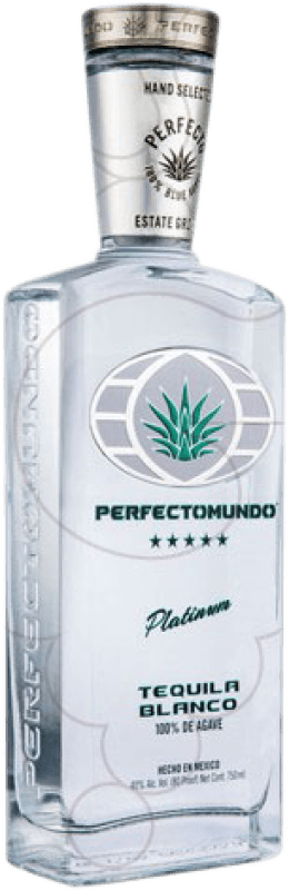 29,95 € Spedizione Gratuita | Tequila PerfectoMundo Blanco Messico Bottiglia 70 cl