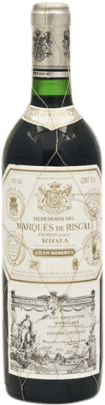 375,95 € Envio grátis | Vinho Tinto Marqués de Riscal Reserva 1961 D.O.Ca. Rioja La Rioja Espanha Tempranillo, Graciano, Mazuelo, Cariñena — Carignan 75 cl
