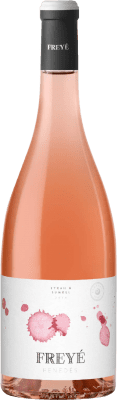 12,95 € 免费送货 | 玫瑰酒 Vallformosa Freyé Rosado 年轻的 D.O. Penedès 加泰罗尼亚 西班牙 Syrah, Sumoll 瓶子 75 cl