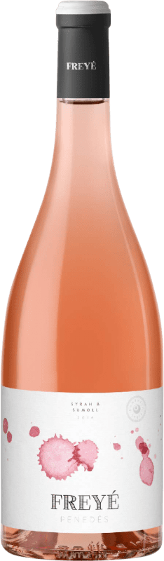 12,95 € Бесплатная доставка | Розовое вино Vallformosa Freyé Rosado Молодой D.O. Penedès Каталония Испания Syrah, Sumoll бутылка 75 cl