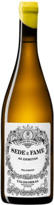 47,95 € Envío gratis | Vino blanco Virxe de Galir Sede e Fame as Ermitas D.O. Valdeorras Galicia España Palomino Fino Botella 75 cl
