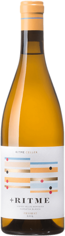 13,95 € Spedizione Gratuita | Vino bianco Ritme Més Blanc Crianza D.O. Montsant Catalogna Spagna Grenache Bianca Bottiglia 75 cl