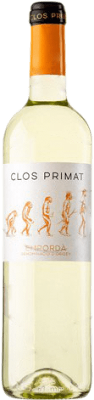 2,95 € Бесплатная доставка | Белое вино Oliveda Clos Primat Blanco Молодой D.O. Empordà Каталония Испания Macabeo, Xarel·lo, Chardonnay Половина бутылки 37 cl