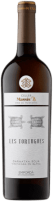 21,95 € Бесплатная доставка | Белое вино Celler Massis de l'Albera Les Tortugues старения D.O. Empordà Каталония Испания Garnacha Roja бутылка 75 cl