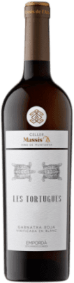 21,95 € Envío gratis | Vino blanco Celler Massis de l'Albera Les Tortugues Crianza D.O. Empordà Cataluña España Garnacha Roja Botella 75 cl