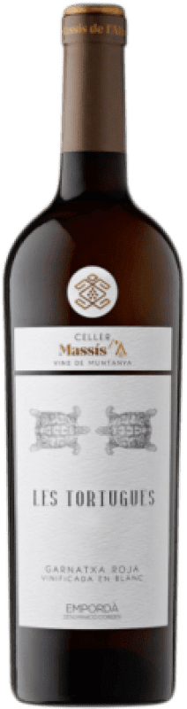 21,95 € Envío gratis | Vino blanco Celler Massis de l'Albera Les Tortugues Crianza D.O. Empordà Cataluña España Garnacha Roja Botella 75 cl