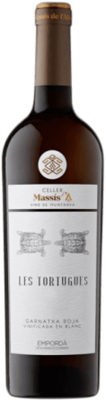 21,95 € Free Shipping | White wine Celler Massis de l'Albera Les Tortugues Aged D.O. Empordà Catalonia Spain Garnacha Roja Bottle 75 cl