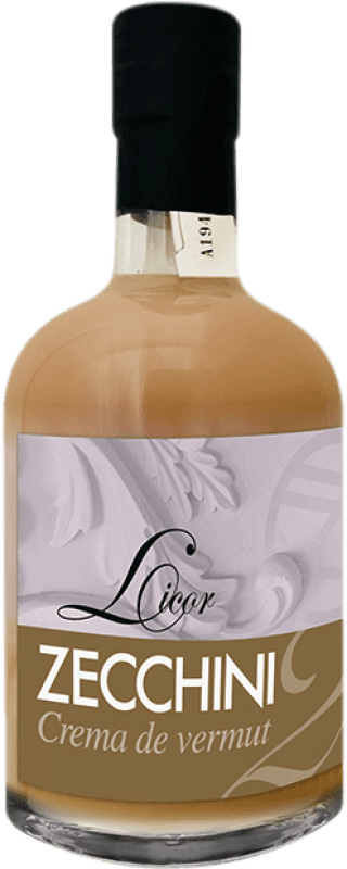 17,95 € Envío gratis | Crema de Licor Zecchini y Jornico Crema de Vermut España Botella Medium 50 cl