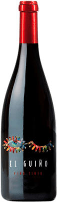 9,95 € Free Shipping | Red wine Marqués de Villalúa El Guiño D.O. Condado de Huelva Andalusia Spain Tempranillo, Syrah, Cabernet Sauvignon Bottle 75 cl