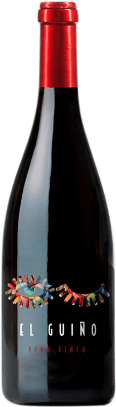 10,95 € Free Shipping | Red Wine Marqués de Villalúa El Guiño D.O. Condado de Huelva Andalusia Spain Tempranillo, Syrah — Shiraz, Cabernet Sauvignon Bottle 75 cl