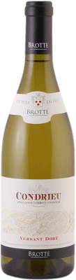 78,95 € Envío gratis | Vino blanco Brotte Versant Doré A.O.C. Condrieu Auvernia Francia Viognier Botella 75 cl