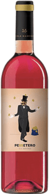 8,95 € 免费送货 | 桃红葡萄酒 Garriguella Pessetero 年轻的 D.O. Empordà 加泰罗尼亚 西班牙 Merlot — 梅洛, Syrah — 西拉, Garnacha — 歌海娜 75 cl