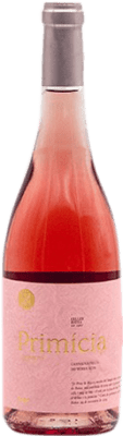 9,95 € Kostenloser Versand | Rosé-Wein Celler de Batea Primicia Rosado Jung D.O. Terra Alta Katalonien Spanien Grenache Grau Flasche 75 cl