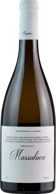12,95 € Spedizione Gratuita | Vino bianco Vins de Relat Massaluca Blanco Giovane D.O. Terra Alta Catalogna Spagna Grenache Bianca, Macabeo Bottiglia 75 cl