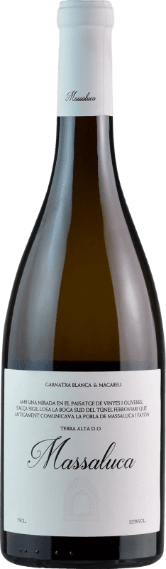 12,95 € Envoi gratuit | Vin Blanc Vins de Relat Massaluca Jeune D.O. Terra Alta Catalogne Espagne Garnacha — Grenache, Macabeo — Macabeu 75 cl