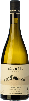 16,95 € Envío gratis | Vino Blanco Vins de La Memòria El Badiu Badalona Joven D.O. Alella Cataluña España Pansa Botella 75 cl
