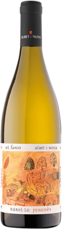 11,95 € Бесплатная доставка | Белое вино Albet i Noya El Fanio старения D.O. Penedès Каталония Испания Xarel·lo бутылка 75 cl