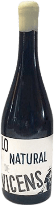 16,95 € 免费送货 | 白酒 Josep Vicens Lo Natural de Vicens 年轻的 D.O. Catalunya 加泰罗尼亚 西班牙 Macabeo 瓶子 75 cl