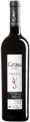 18,95 € Free Shipping | Red wine Josep Vicens Vinyes del Grau Aged D.O. Terra Alta Catalonia Spain Syrah Bottle 75 cl