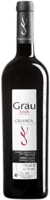 18,95 € 免费送货 | 红葡萄酒 Josep Vicens Vinyes del Grau Crianza — 陈酿 D.O. Terra Alta 加泰罗尼亚 西班牙 Syrah — 西拉 75 cl